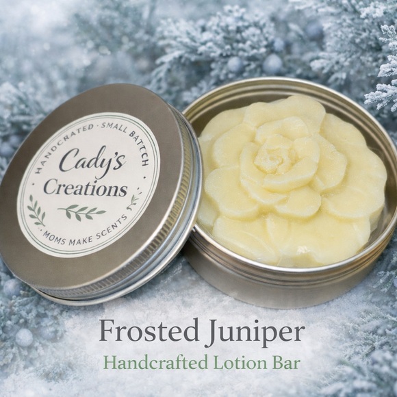 Hand Crafted Other - Frosted Juniper Handcrafted Lotion Bar